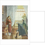 Princess Victoria receiving the news of her Accession to the Throne, 21st June 1837 by English School
