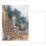 Dr. Monro inspecting his stables by William Holman Hunt