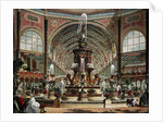 Interior of the Crystal Palace by English School