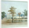 The Old House and entrance to Vauxhall Gardens, 1751 by English School