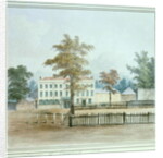 The Old House and entrance to Vauxhall Gardens, 1751 by English School
