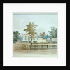 The Old House and entrance to Vauxhall Gardens, 1751 by English School