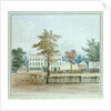 The Old House and entrance to Vauxhall Gardens, 1751 by English School