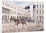 Astley's Advertising Cart by Thomas Hosmer Shepherd