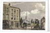 Entrance to London at Shoreditch Church, 1810 by Robert Blemell Schnebbelie