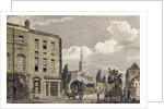 Entrance to London at Shoreditch Church, 1810 by Robert Blemell Schnebbelie