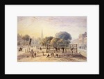 View of Islington Pound, 1850 by Thomas Hosmer Shepherd