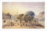 View of Islington Pound, 1850 by Thomas Hosmer Shepherd