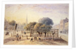 View of Islington Pound, 1850 by Thomas Hosmer Shepherd