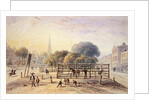 View of Islington Pound, 1850 by Thomas Hosmer Shepherd