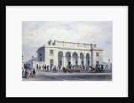 The South-Western Railway Station at Nine Elms Vauxhall, 1856 by Thomas Hosmer Shepherd