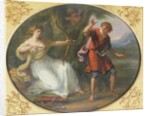 A Nymph drawing her Bow on a Youth, 1780 by Angelica Kauffman