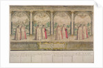 Imaginary Composite Procession of the Order of the Garter at Windsor, engraved by Marcus Gheeraerts the Elder 1576 by English School