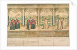 Imaginary Composite Procession of the Knights of the Garter at Windsor by English School
