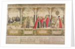 Imaginary Composite Procession of the Knights of the Garter by English School