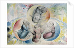 St. Peter, St. James, Dante and Beatrice with St. John by William Blake