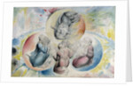St. Peter, St. James, Dante and Beatrice with St. John by William Blake
