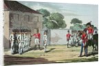 Soldiers Drilling, 1807 by John Augustus Atkinson