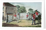 Soldiers Drilling, 1807 by John Augustus Atkinson