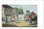 Soldiers Drilling, 1807 by John Augustus Atkinson