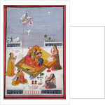 Ladies Watching Pigeons, 1770 by School Bundi