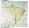 Map of Brazil, 1749 by Portuguese School