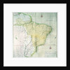 Map of Brazil, 1749 by Portuguese School