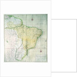 Map of Brazil, 1749 by Portuguese School