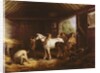Inside a Stable by George Morland