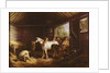 Inside a Stable by George Morland