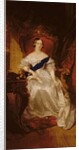 Portrait of Queen Victoria by School English