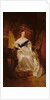 Portrait of Queen Victoria by School English