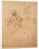 Studies for a Virgin and Child and of Heads in Profile and Machines, c.1478-80 by Leonardo da Vinci