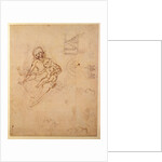 Studies for a Virgin and Child and of Heads in Profile and Machines, c.1478-80 by Leonardo da Vinci