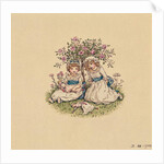 Illustration for 'St. Valentines Day' 1902 by Kate Greenaway