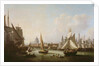 View of the River Thames by John Thomas Serres