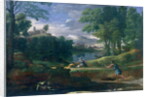 Landscape with a Man killed by a Snake, c.1648 by Nicolas Poussin