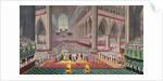 The Coronation of King William IV and Queen Adelaide, 1831 by School English