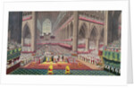 The Coronation of King William IV and Queen Adelaide, 1831 by School English