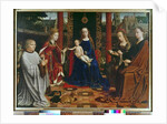 The Virgin and Child with Saints and Donor, 1523 by Gerard David