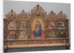 The Virgin and Child with Legendary Scenes by Italian School