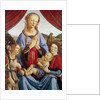 The Virgin and Child with Two Angels, c.1470's by Andrea del Verrocchio