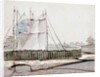 View of the Balloon in Newington Causeway, May 1785 by School English