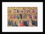 The Forerunners of Christ with Saints and Martyrs, 1423-24 by Fra Angelico