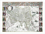 Asia noviter delineata, 1617 by Willem Blaeu