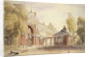 Cumberland Gate, Hyde Park, 1820 by English School