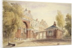 Cumberland Gate, Hyde Park, 1820 by English School