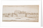 View of Whitehall, 1645 by Wenceslaus Hollar
