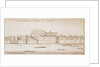 View of Whitehall, 1645 by Wenceslaus Hollar