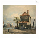 The Horse Ferry, Millbank by John Varley